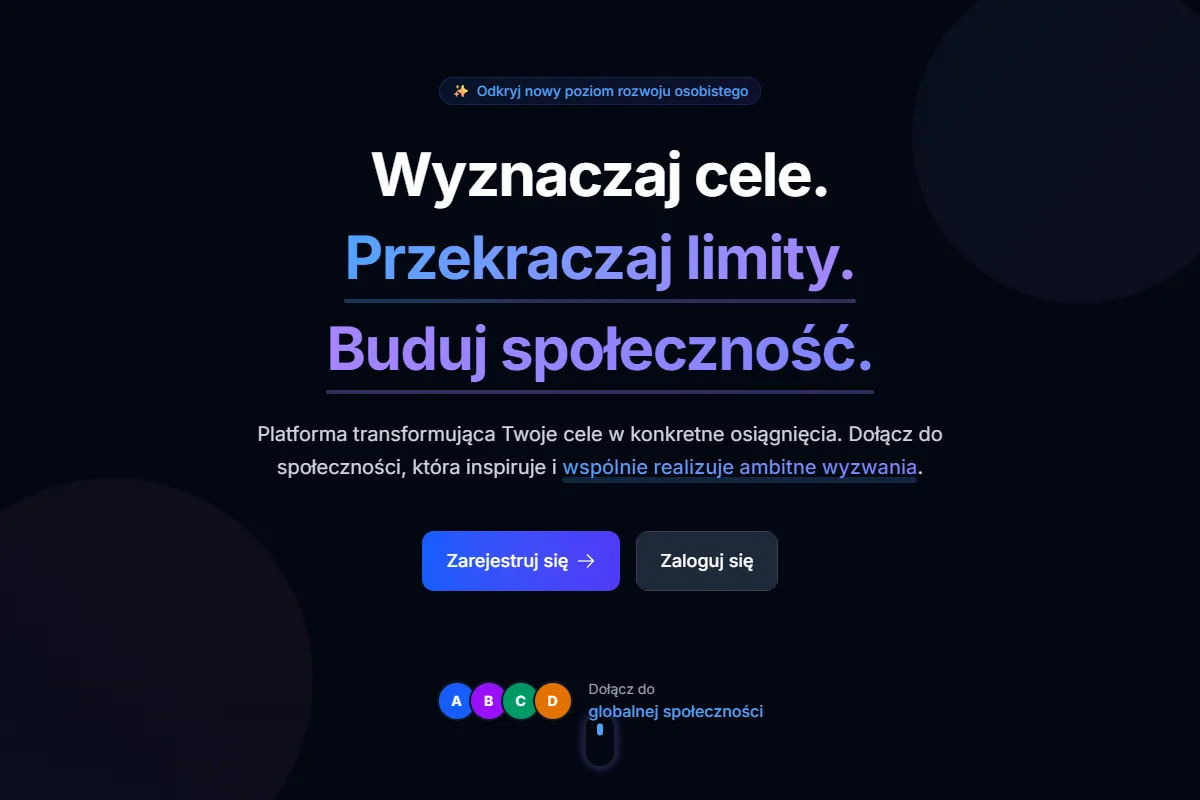 ChallengeMe desktop preview