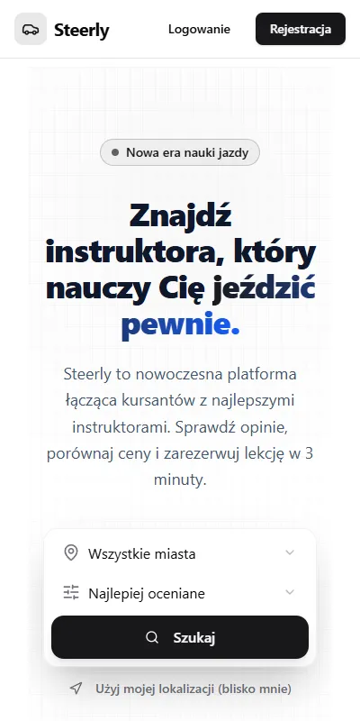 Steerly mobile preview